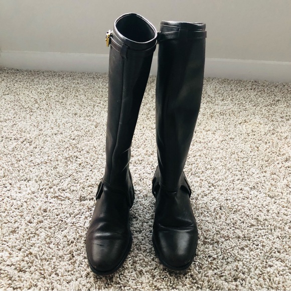 - Coach Leona boots size 7.5 equestrian booties shoes - Picture 3 of 16